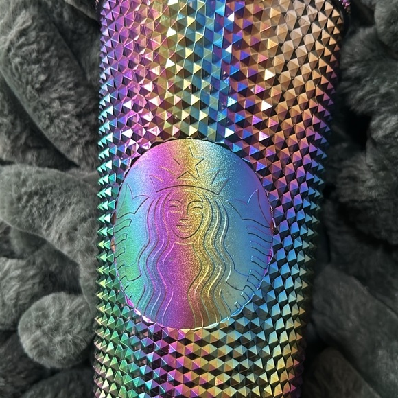 Starbucks Oil Slick Rainbow Iridescent Venti Tumbler 24oz. Halloween 2023 - Picture 2 of 5